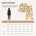 thumbnail image 4 of Zufioo Peach1 Women's Pajamas Set Long Sleeve Shirts & Long Pants 2 Piece Pjs Sleepwear with Pockets，Pajama Set Top With Pants，Lounge Sets Long Sleeve Sleepwear-XX-Large, 4 of 7