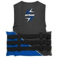 thumbnail image 2 of Airhead Slash Adult 4XL-6XL 90+ Lb Closed Sided Boating Life Vest Jacket, Blue, 2 of 5