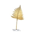 thumbnail image 6 of Metal Leaf Statue Leaf Sculpture Leaf Figurine Leaf Decorations Leaf Ornament Abstract Sculpture for Home Bookshelf Bar Decoration Maple Leaf 25cm, 6 of 9