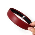 thumbnail image 4 of Women Wide Solid Leather Headbands Plastic Hair Bands with Teeth for Thick Fine Hair, 4 of 4