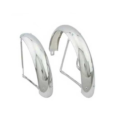 Fenders - Chrome Bke Fenders - Nelo's Cycles