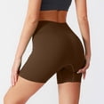thumbnail image 4 of Mifsaly High Waist Ribbed Biker Shorts Women Seamless Stretchy Workout Yoga Shorts Quick-Dry Everyday Athletic Gym Outfits 2026 XL, 4 of 8