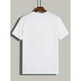 thumbnail image 3 of Camiseta deportiva de verano de manga corta y cuello redondo para hombre, cómoda y versátil, con estampado de letras negras y "Whatever" para adultos, hombres, mujeres, adolescentes y jóvenes., 3 of 7