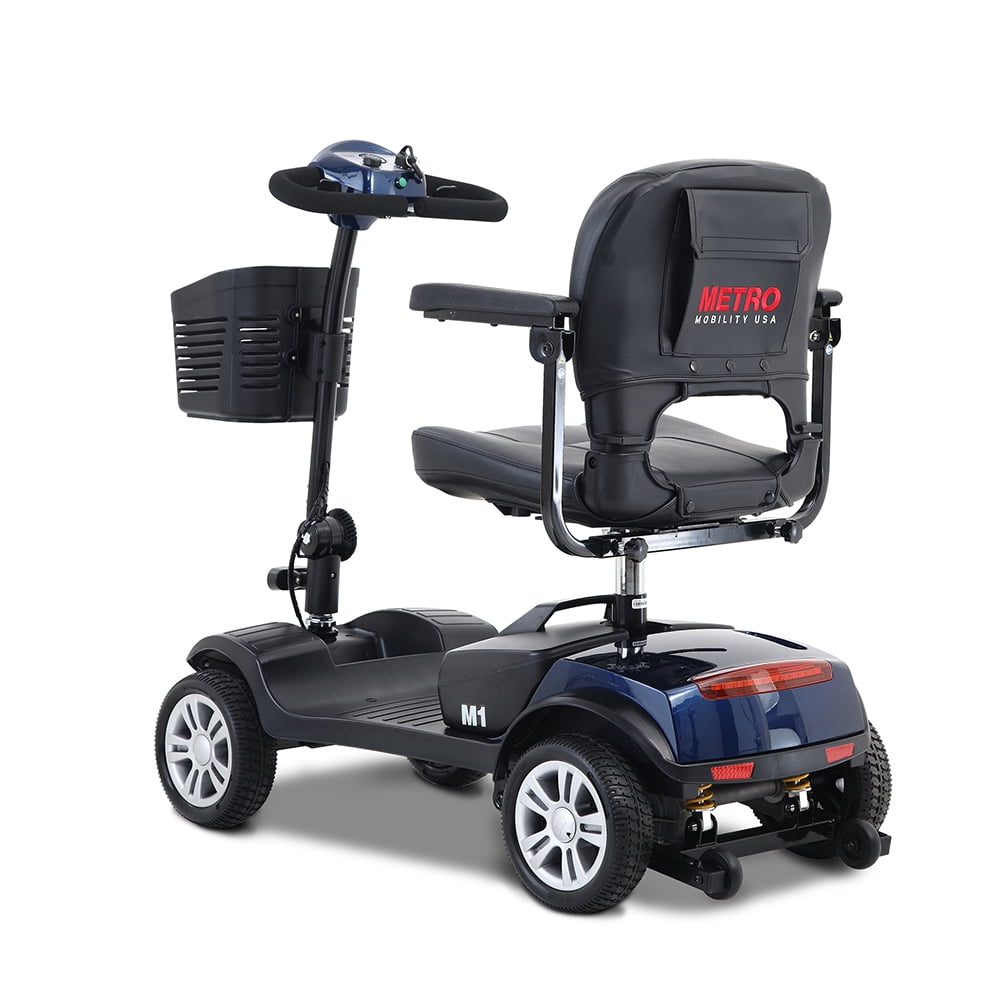 Four wheels Compact Travel Mobility Scooter with 300W Motor for Adult-300lbs