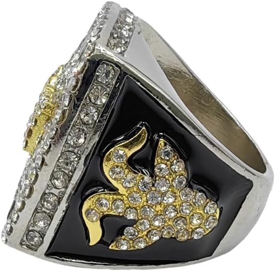Goat Championship Rings Award Trophy Greatest of All Time Gift for Tournament and League Champion Winner