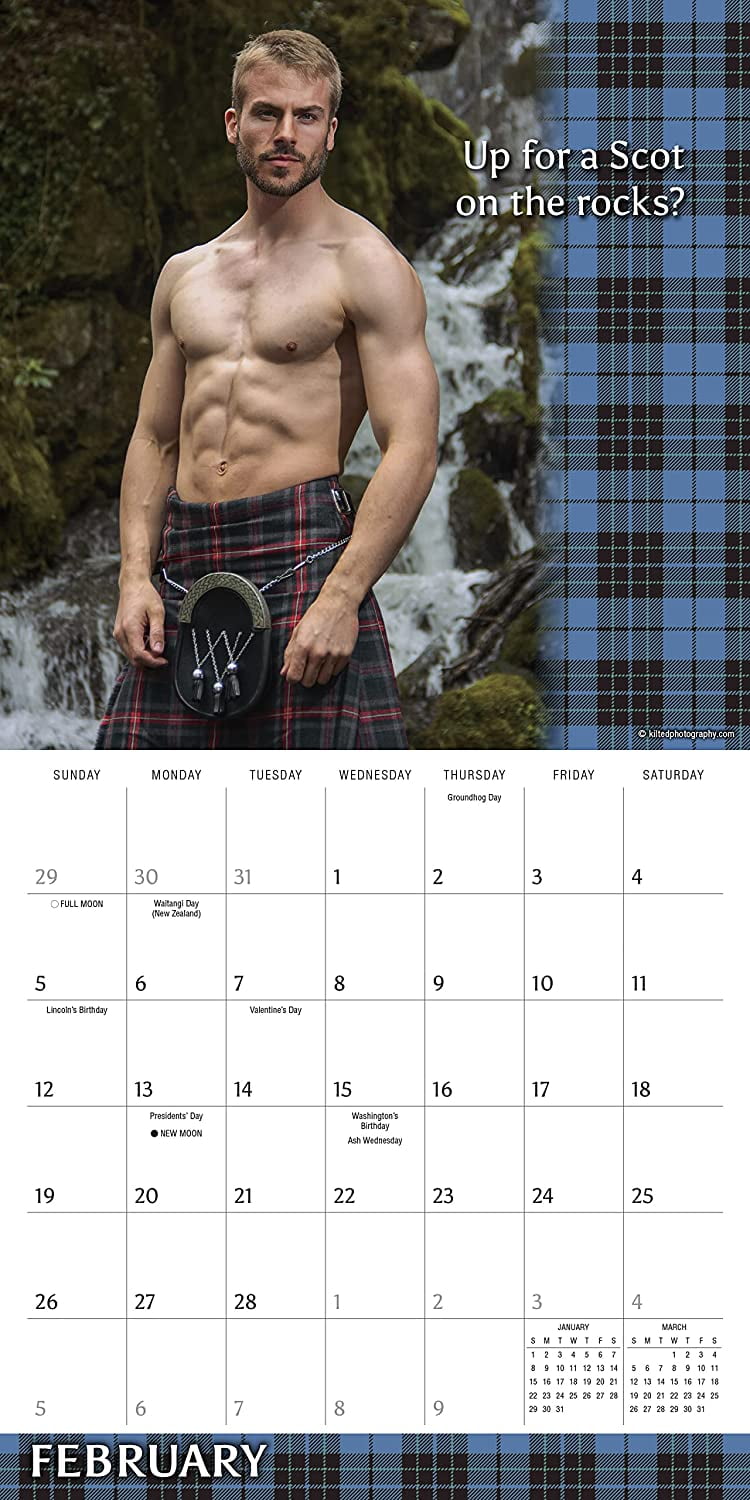 Kilty Pleasures 2023 Wall (Calendar) - Walmart.com
