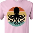 thumbnail image 4 of Inktastic Octopus Retro Vintage Sunset T-Shirt, 4 of 5