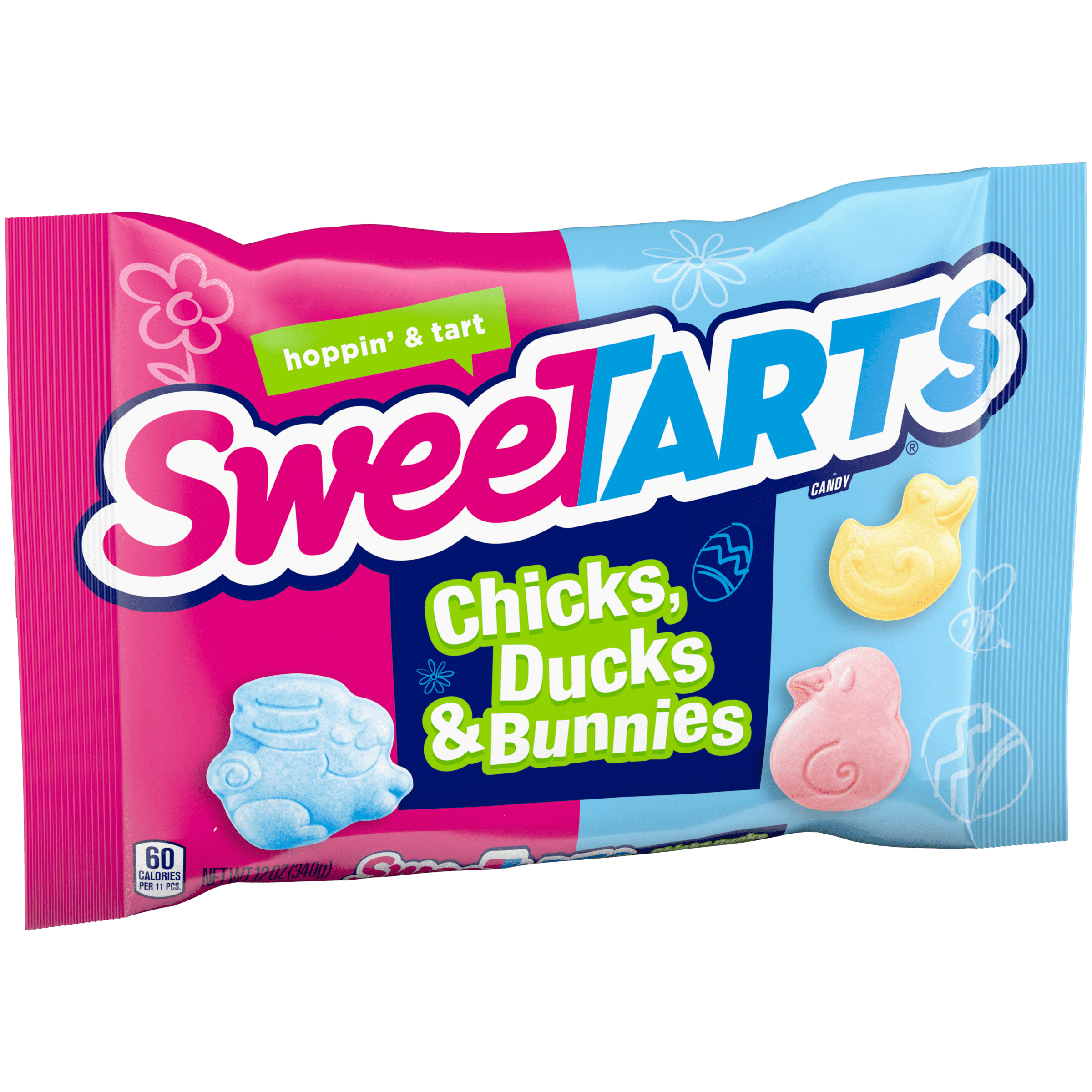SweeTARTS Chicks, Ducks & Bunnies  Candy - 12-oz. Bag