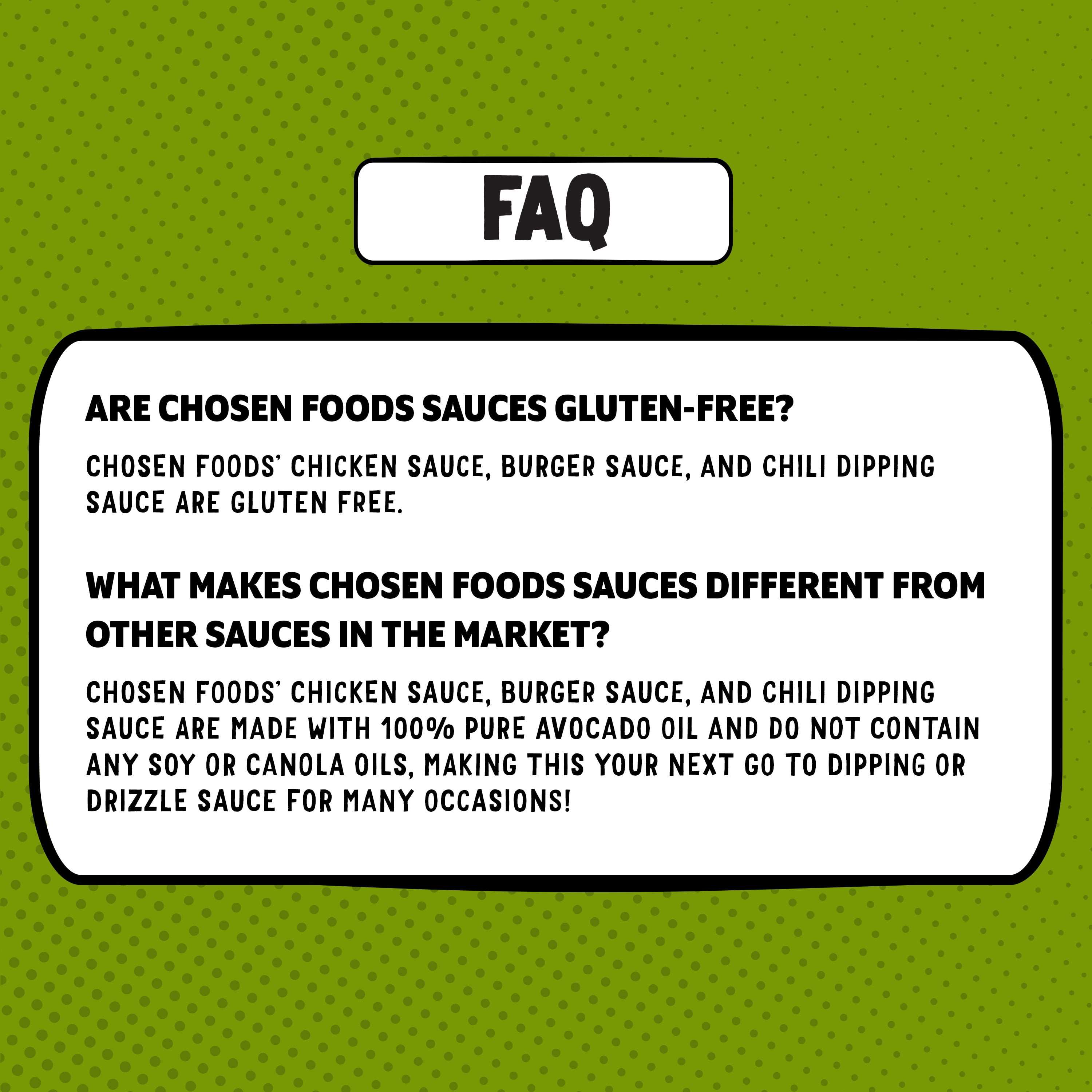 Chosen Foods Chicken Sauce made with 100% Pure Avocado Oil 9 fl oz