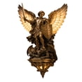 thumbnail image 2 of Large Archangel Michael Wall Lamp,Mythical Greek God Sculpture with Glow,Accent Matte for Living Room,Bedroom (Wall Mounted Ambient Light), 2 of 5