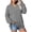 Light Gray, variant on larppty Women Casual Long Sleeve V Neck Sweatshirts Cute Loose Fit Lightweight Pullover Tops Fall Clothing (Orange, XXL)