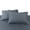 Navy Blue, variant on Marquess 4-Piece 1800 Thread Count Navy Blue Microfiber Bed Sheet Set, Full – Deep Pocket