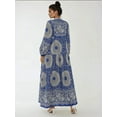 thumbnail image 4 of Printed Long Sleeve Viscose Maxi Dress, 4 of 6
