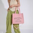 thumbnail image 2 of Bolso Mujer Gran Capacidad Lona Fashionalbe Simple Commuter Crossbody Rosa FLhrweasw Nuevo, 2 of 7