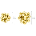 thumbnail image 2 of Surtido de lazos de regalo WRAPAHOLIC Matte Gold (12 lazos), 2 of 6