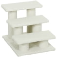 thumbnail image 1 of PawHut 18" 3 Tier Pet Stairs Dog Cat Step Scratch Post Furniture, Beige, 1 of 7