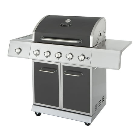 Dyna-Glo 5-Burner Gunmetal - Propane Gas Grill