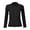 Black, variant on Women's Half Turtleneck Pullover Sweater for Autumn Winter Layering Top
