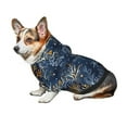 thumbnail image 7 of Salouo Mystical Underwater Coral Scene Pattern Small Dog Hoodie Sweatshirts Dog Clothes Coat Clothing Puppy Sweater Outfit Pullover Pet Winter Coat Sweater Outfit-X-Small, 7 of 7