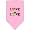 thumbnail image 5 of Pet and Dog Bandana Screen Printed, "Love Is Love", 5 of 10
