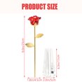 thumbnail image 5 of KAKOWELY juego de flores de cristal para San Valentín que nunca se marchitan, regalo de flores de cristal con soporte para jarrón, 5 of 5
