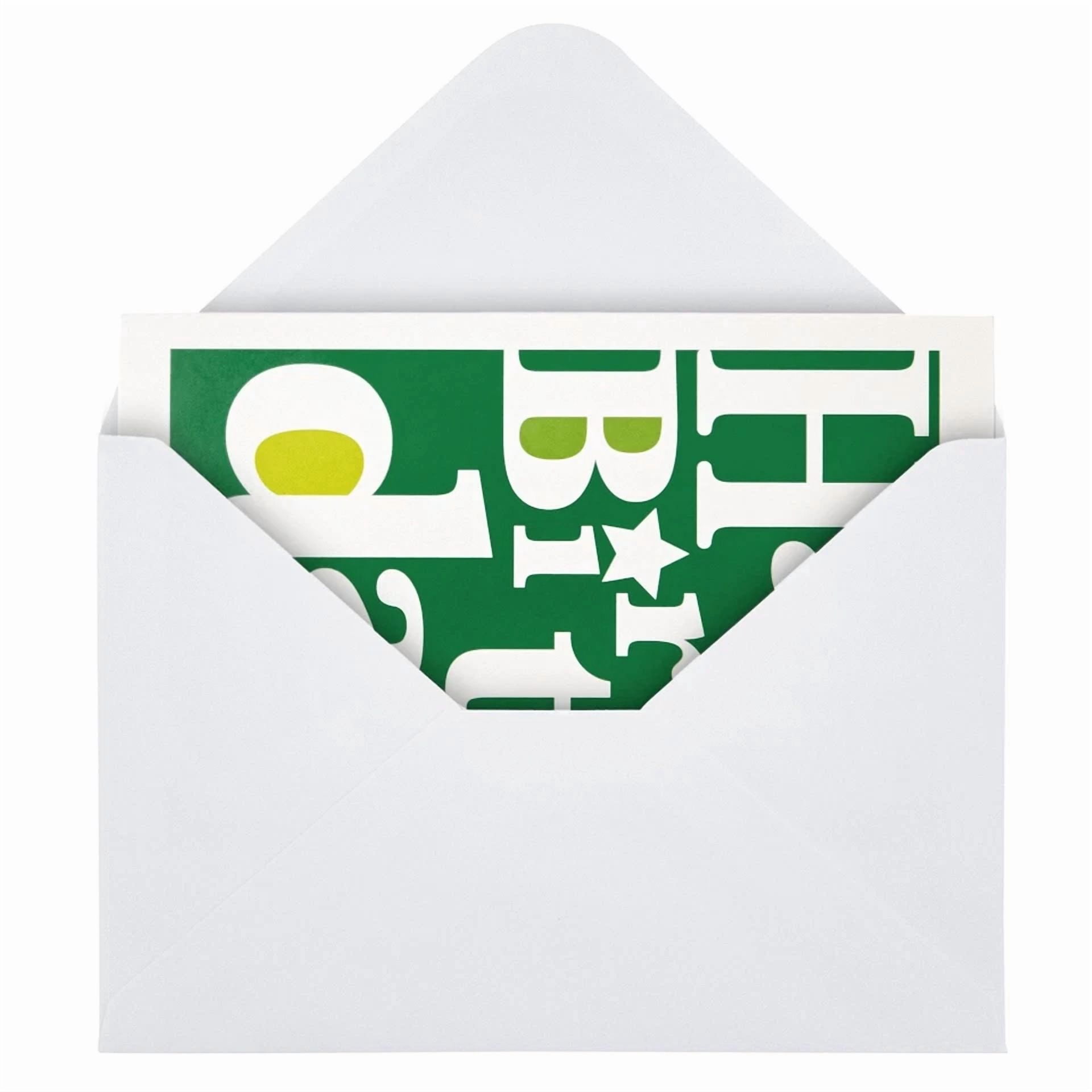 CIRCLE- 48 Pack Blank Birthday Cards With Envelopes Bulk, 6 Designs (4X6 In)