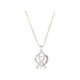 thumbnail image 2 of Collar de Lazo Rosa con Dije de Corazón de Circonita para Concienciar Sobre El Cáncer de Mama | Joyería de Aleación de Plata para Apoyo y Esperanza | Regalo Inspirador para Sobrevivientes y Simpatiza, 2 of 6