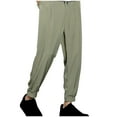 thumbnail image 3 of Mlzmgr Sweatpants for Men Quick Drying Elastic Waist Drawstirng Jogger with Pockets Running Outdoor Trousers, 3 of 3