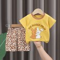 thumbnail image 2 of UAYOTSE Toddler Baby Kids Boys Dinosaur Summer Pajamas Sleepwear Tops Pants Outfits Set,Sizes 18-24 Months, 2 of 4