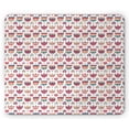 thumbnail image 1 of Floral Mouse Pad, Repetitive Folkloric Style Ornamental Doodle Tulips and Floret Flowers Image, Rectangle Non-Slip Rubber Mousepad, Multicolor, by Ambesonne, 1 of 2