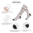 thumbnail image 5 of Picia Christmas Train Printed Sports Compression Socks - 15-20mmHg Graduated Compression, High-Performance Soft and Breathable Socks for Men and Women, 5 of 5
