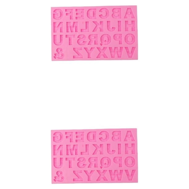 Moldes De Silicona Para Tartas – Letras Y Números, Aptos Para Horno, Microondas Y Freezer, Ideales Para Repostería Creativa