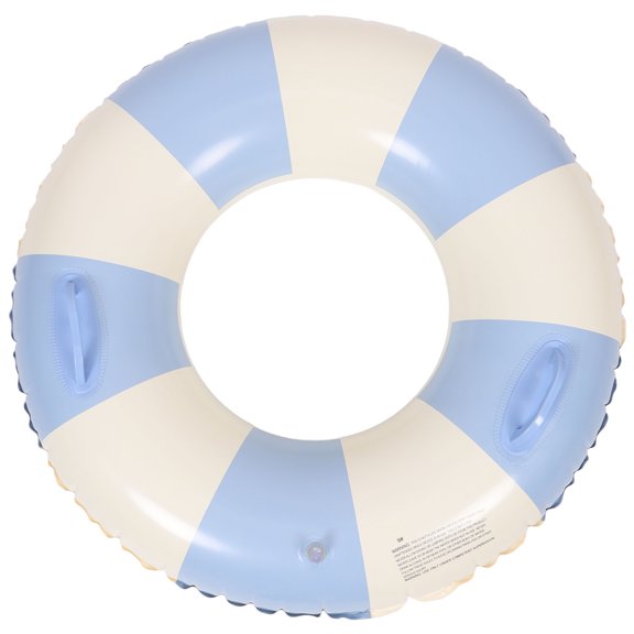Anillo de natación inflable con diseño de asa para adultos