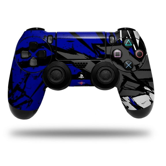 Skin for Sony PS4 Dualshock Controller PlayStation 4 Original Slim and Pro Baja 0040 Blue Royal (CONTROLLER NOT INCLUDED)