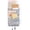 White-Gray, variant on Mail Sorting rack,2 mail and key chain storage bags with 4 Key hooks, Rustic White-Gray