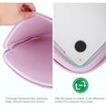 thumbnail image 5 of 11 12 13 14 15 15.6 inch Laptop Sleeve Case tablet computer laptop cover, protective liner bag is suitable for tablet computer laptop computer Apple notebook,Pink, 5 of 6