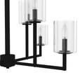 thumbnail image 4 of Hunter - Kerrison 8-light Natural Black Iron, Large Chandelier, Dimmable, Candle Shaped, for Bedrooms, Kitchens, Dining, Living Rooms - 19532, 4 of 7