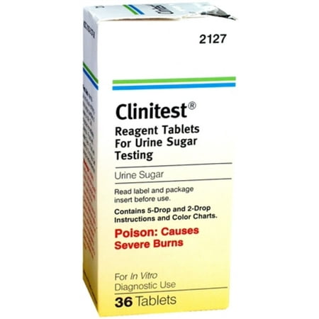 Clinitest Reagent Tablets 36 Tablets