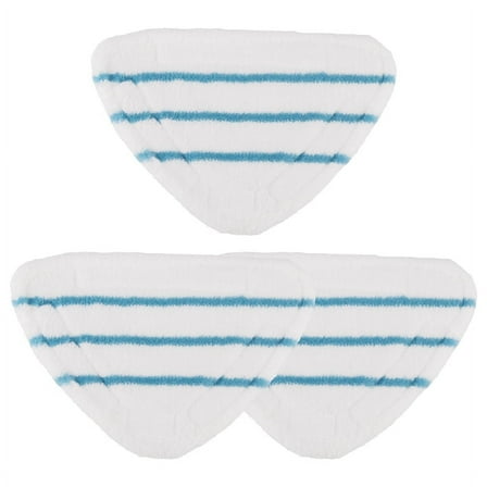 3Pcs Steam Mop Replacement Pads Triangle Washable Cloth Cleaning Floor Microfiber Pad Steam Mop Fittings
