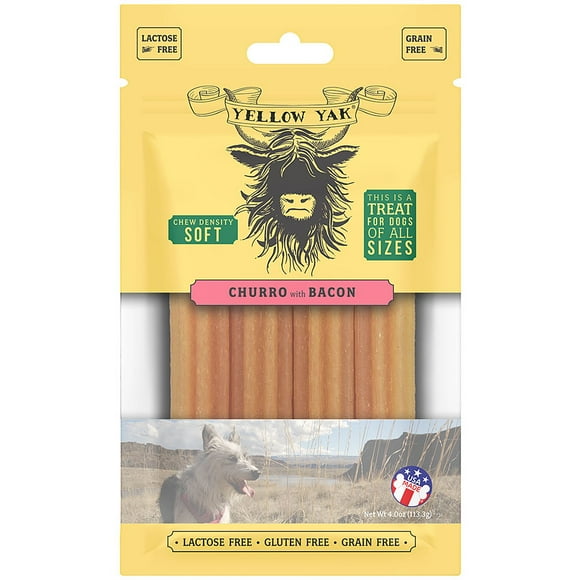 Yellow Yak - Churo Bacn Soft Denst Chw - Case of 6-4 OZ