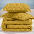 thumbnail image 6 of U by Bedsure Comforter Set, Boho Tufted Shabby Chic Bedding Comforter Set, 3 Pieces Vintage Farmhouse Bed Set for All Seasons, Soft Bedding Set with 2 Pillow Shams,Queen,Honey, 6 of 6