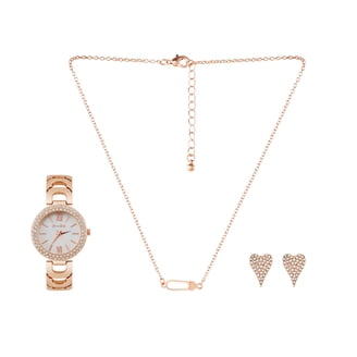 Jessica Carlyle Ladies Analog Silver/Gold Tone Watch and  display picture 3