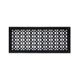 thumbnail image 1 of Air Return Grill  8″ X 22″ With Holes and Screws,Faceplate Size 9-1/2″ x 23-3/4″ , HVAC Duct Cover, Cast Iron Powder Coated Repaintable Vent for Walls,Ceilings, Floors – Tudor Mushroom Design VR 100, 1 of 6