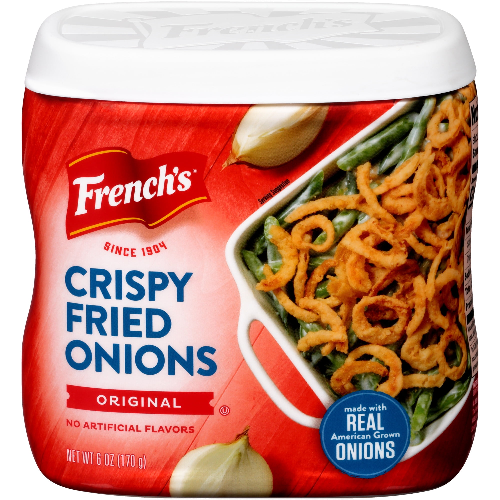 French's Original Crispy Fried Onions, 6 oz - Walmart.com