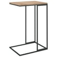 thumbnail image 3 of vidaXL Side Table Black 15.7"x11.8"x23.2" Engineered Wood, 3 of 7