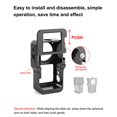 thumbnail image 4 of PULUZ CÁMARA PROTECTOR DE PROTECTOR DE CASO DE CÁMARIO DE CAMPO DE COMPRANTE FOTOGRAFÍA MANTENIMIENTOS DE CAMPORDIAS Accesorios Reemplazo para DJI Acción 2 Inevent EL005621-00B, 4 of 6