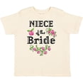 thumbnail image 3 of Inktastic Niece of the Bride Roses Girls Toddler T-Shirt, 3 of 5