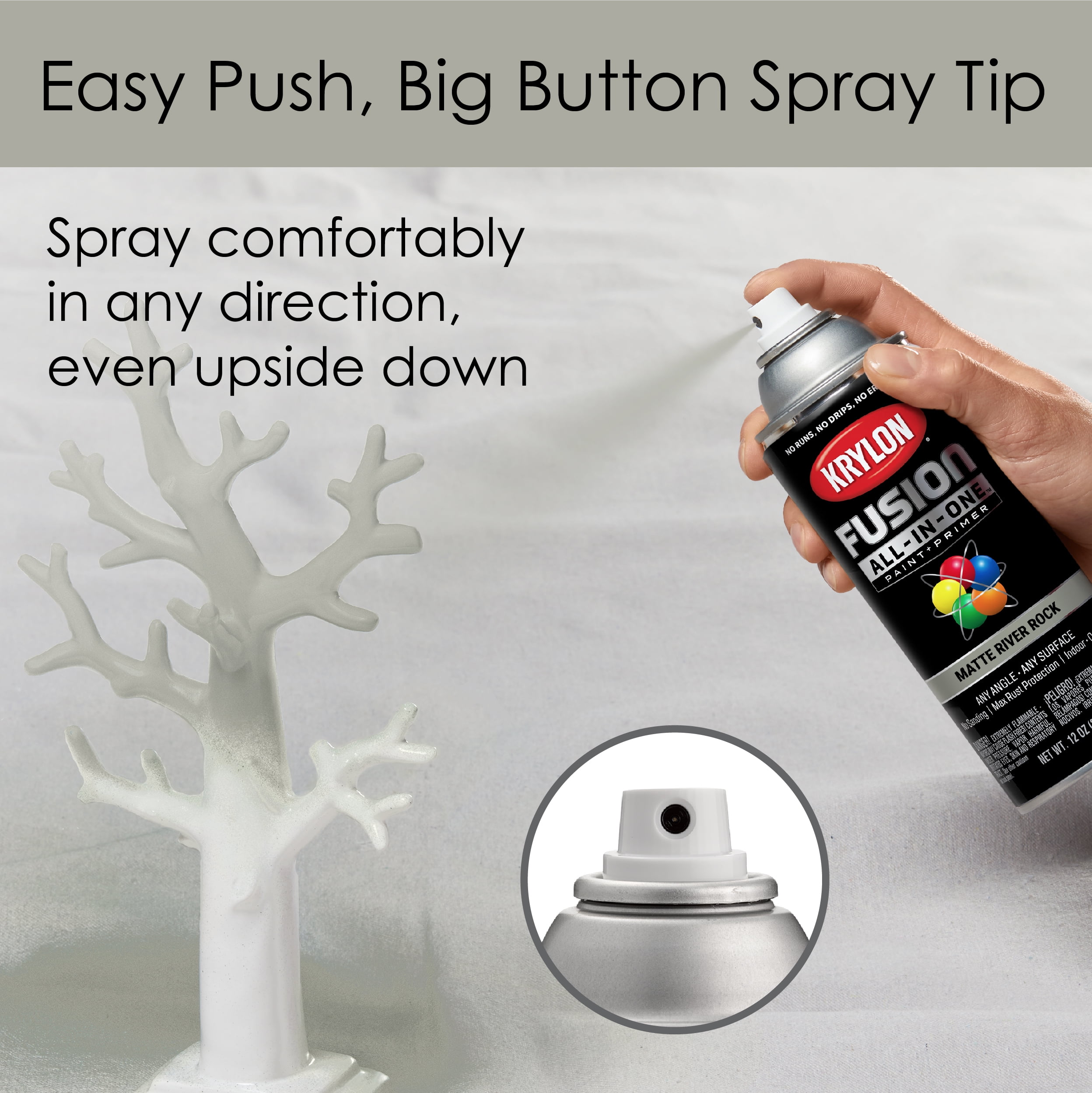 Krylon CHALKY FINISH 12 Oz. Ultra Matte Chalk Spray Paint, Waterfall -  Gillman Home Center