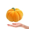 thumbnail image 3 of Simulated Pumpkin Pillow Plush 3D Cushion Stuffed Pumpkin Toy Pillows Fall Decorations for Thanksgiving Christmas Halloween Bedroom Sofa Couch, 7 inch Small Size, 3 of 9
