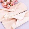 thumbnail image 3 of Miangastore 2 Pcs Washable Reusable Sanitary Towel Portable Foldable Breathable Cotton Cloth Menstrual Pads (Random Style), 3 of 8